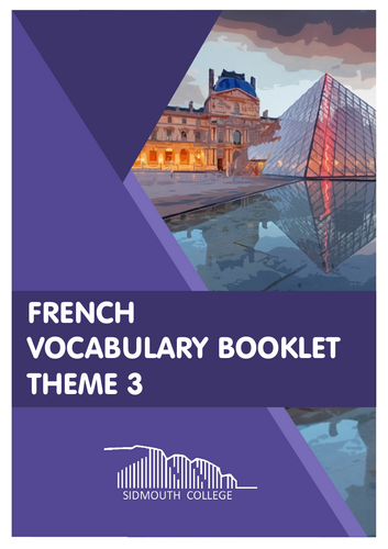 AQA FRENCH GCSE KERBOODLE HIGHER THEME 3 EXCEL SHEET AND BOOKLET