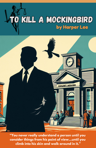 To Kill a Mockingbird by Harper Lee 11X17 poster with quote