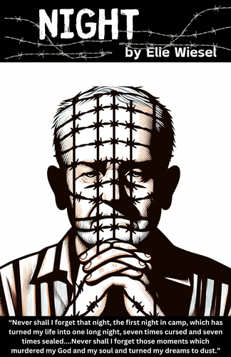 Night by Elie Wiesel 11X17poster with quote