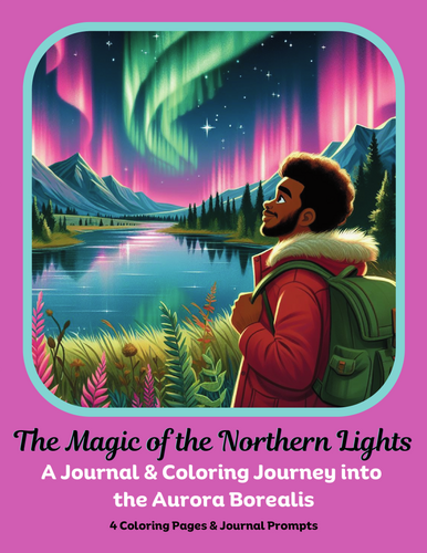The Magic of the Northern Lights: A Journal & Coloring Journey (4 each)
