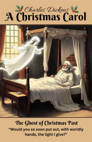 A Christmas Carol Ghost of Christmas Past 11X17 Poster with quote