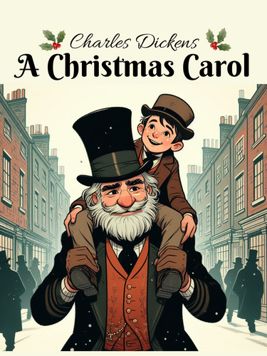 A Christmas Carol by Charles Dickens "Christmas Morning" 18X24" Poster