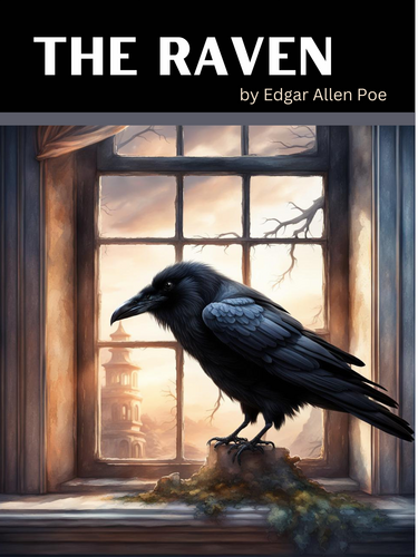 The Raven by Edgar Allen Poe 18X24 poster