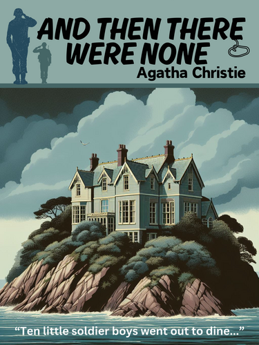 And Then There Were None by Agatha Christie 18X24 Poster with Quote