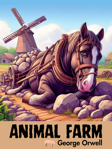 Animal Farm Poster 18X24 Boxer Has Fallen!