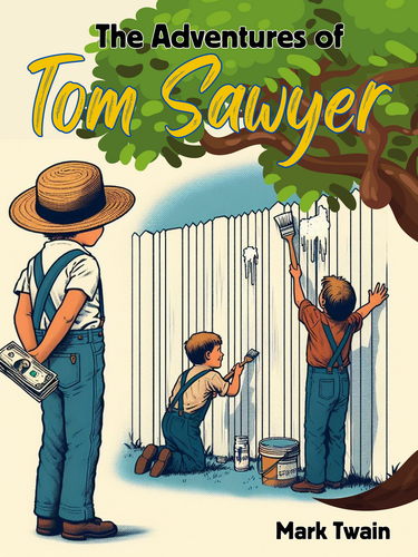 The Adventures of Tom Sawyer by Mark Twain 18X24 Poster