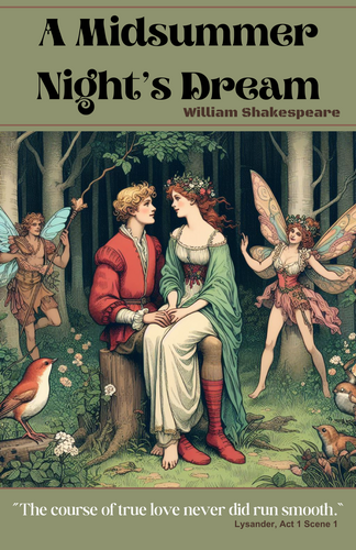 A Midsummer Night's Dream William Shakespeare Poster 11X17
