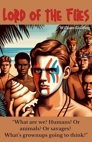 Lord of the Flies 11X17 Poster with quote