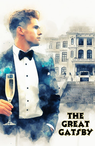 The Great Gatsby by F. Scott Fitzgerald Small 11X17 Poster