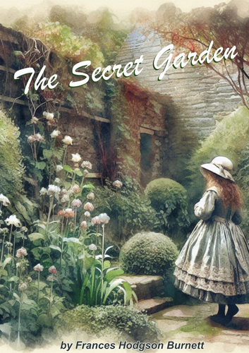 The Secret Garden by Frances Hodgson Burnett Large 18X24 Poster