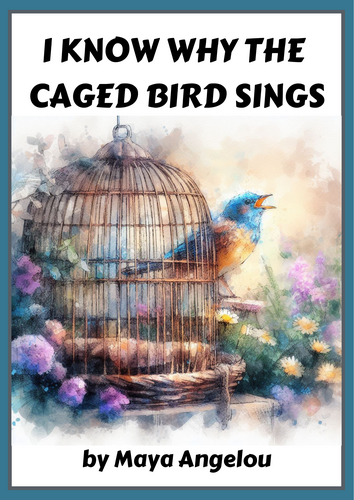 I Know Why The Caged Bird Sings by Maya Angelou Large 18X24 Poster