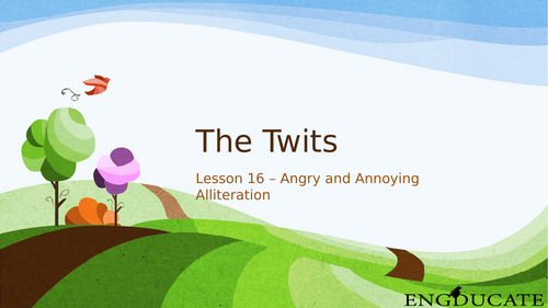 The Twits Chapter 19 Poetry/Alliteration