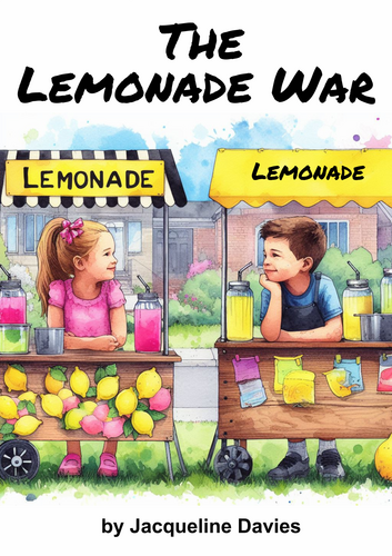 The Lemonade War by Jacqueline Davies Large 18X24 Poster