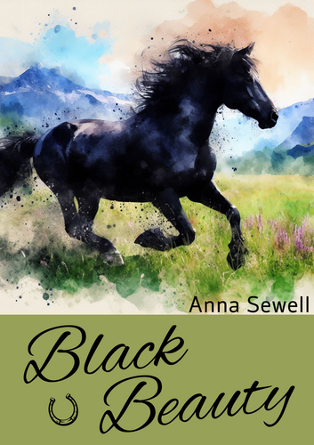 Black Beauty by Anna Sewell Large Poster 18X24