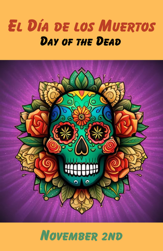 7th El Día de los Muertos (Day of the Dead) Small Poster 11X17