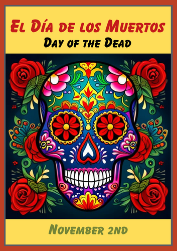 3rd El Día de los Muertos (Day of the Dead) Large Poster 18X24