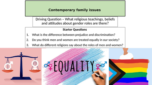 What religious teachings, beliefs and attitudes about gender roles are there?