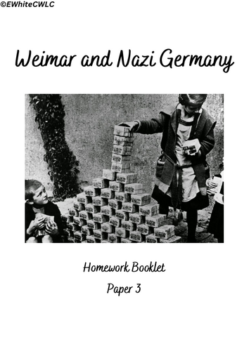 Weimar and Nazi Germany Booklet