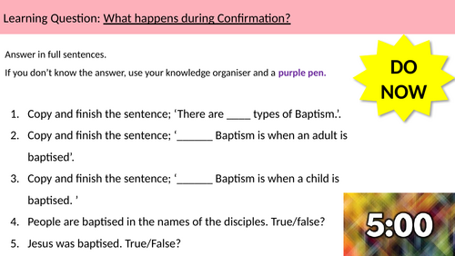 Confirmation, Christianity