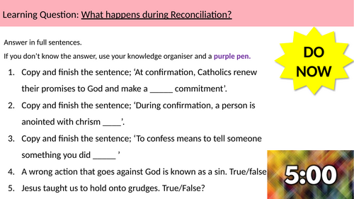 Reconciliation, Christianity