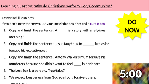 Holy Communion, Christianity