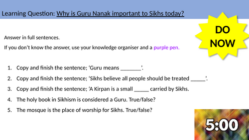Guru Nanak, Sikhism