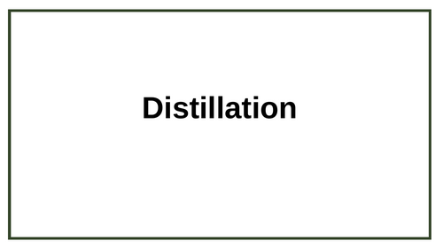 Distillation KS3