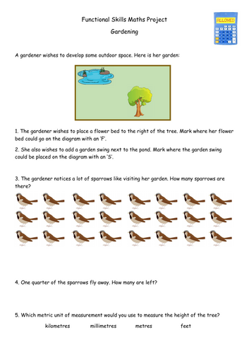Functional Skills - Gardening