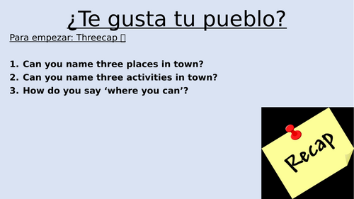 Do you like your town?