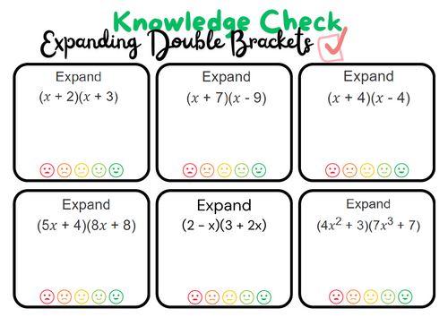 Expanding Double Brackets