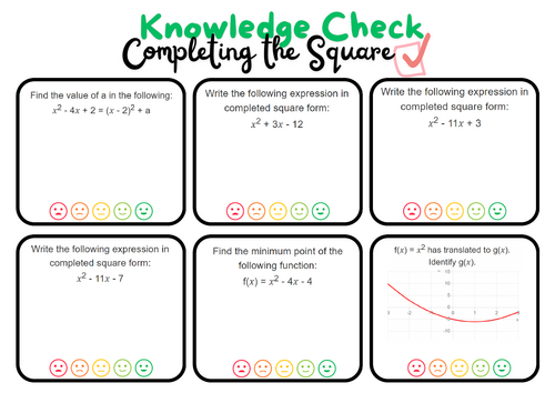 Completing the Square