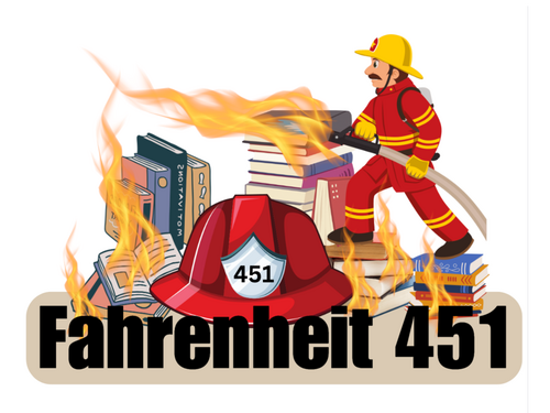 3rd Large Fahrenheit 451 Poster 18X24