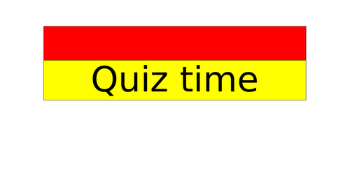 KS3 Spanish quiz