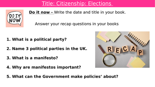 Election Explained FPTP v PR