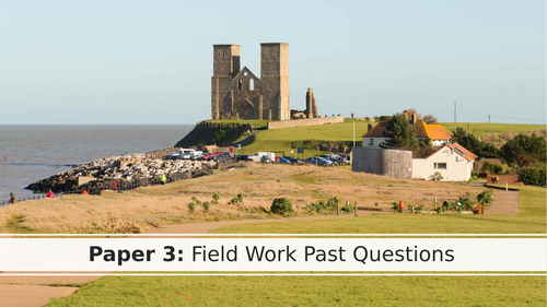 AQA GCSE Geography Past Fieldwork Questions and Unseen Fieldwork Practice