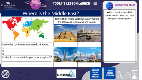 KS3 Geography of the Middle East | Teaching Resources