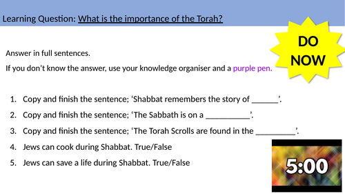What is the importance of the Torah?