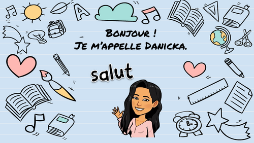 FRENCH activity and assessment - Je me présente (Introducing myself)