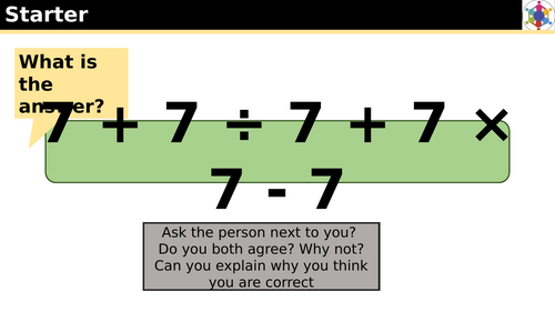 Topic Intro - Year 7 - Unit 15 - Numerical Calculation