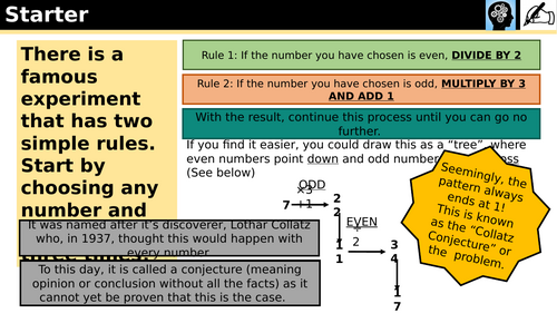 Topic Intro - Year 8 – Unit 14 - Equations and Graphs