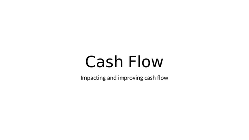Unit 3 - Personal and Business Finance