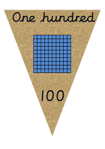 Number bunting 1000