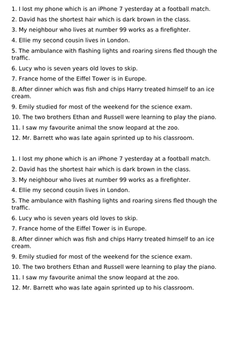 Parenthesis activity (SPAG)