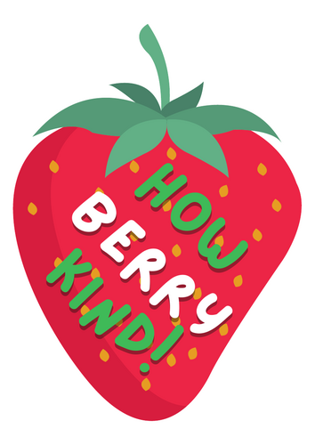 How Berry Kind! Kindness classroom display pack