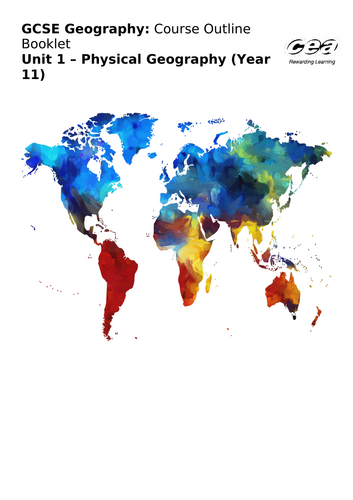 CCEA GCSE Geography Unit 1 Booklet | Teaching Resources