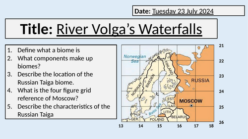 River Volga's Waterfalls - KS3 (Key Stage 3)