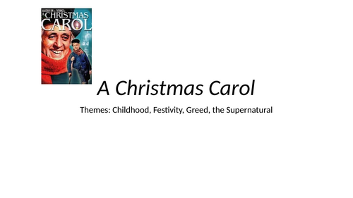 A Christmas Carol AQA Themes Lesson