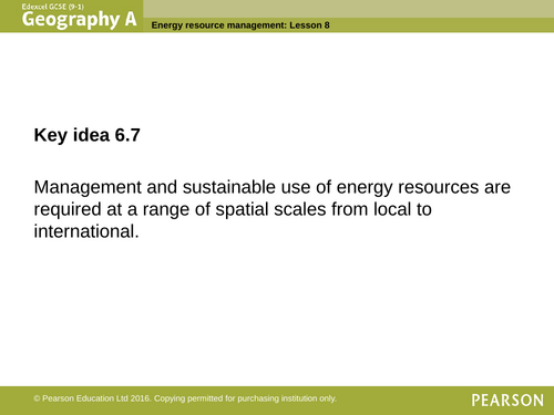 Topic 6: Resource Management - Lesson 11 - Germany - Solar and Wind Energy