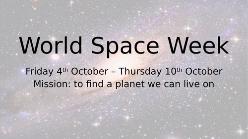 World Space Week