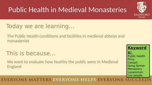 Health and the People - Medieval Monasteries